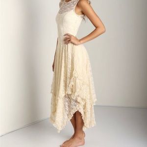 Free People French Courtship Slip Dress Size L
